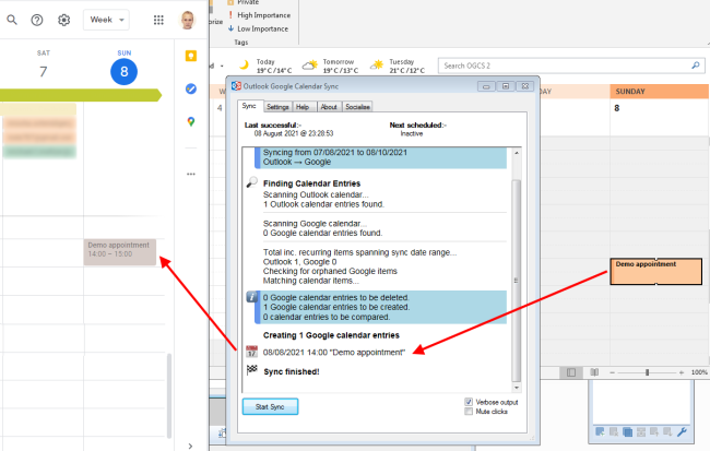 Outlook Google Calendar Sync OGCS How To Sync Calendars From 